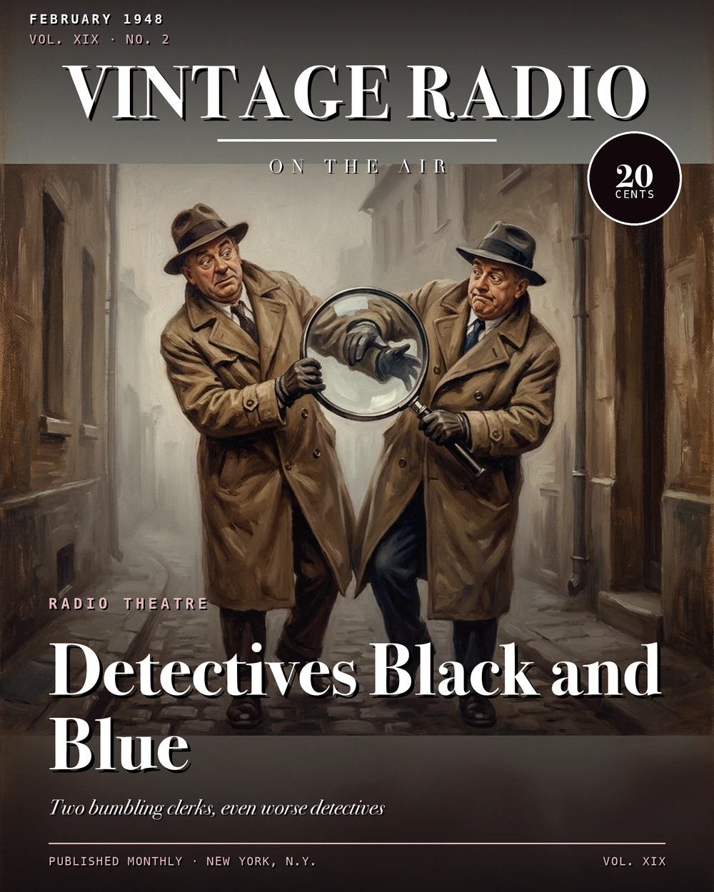 Detectives Black and Blue